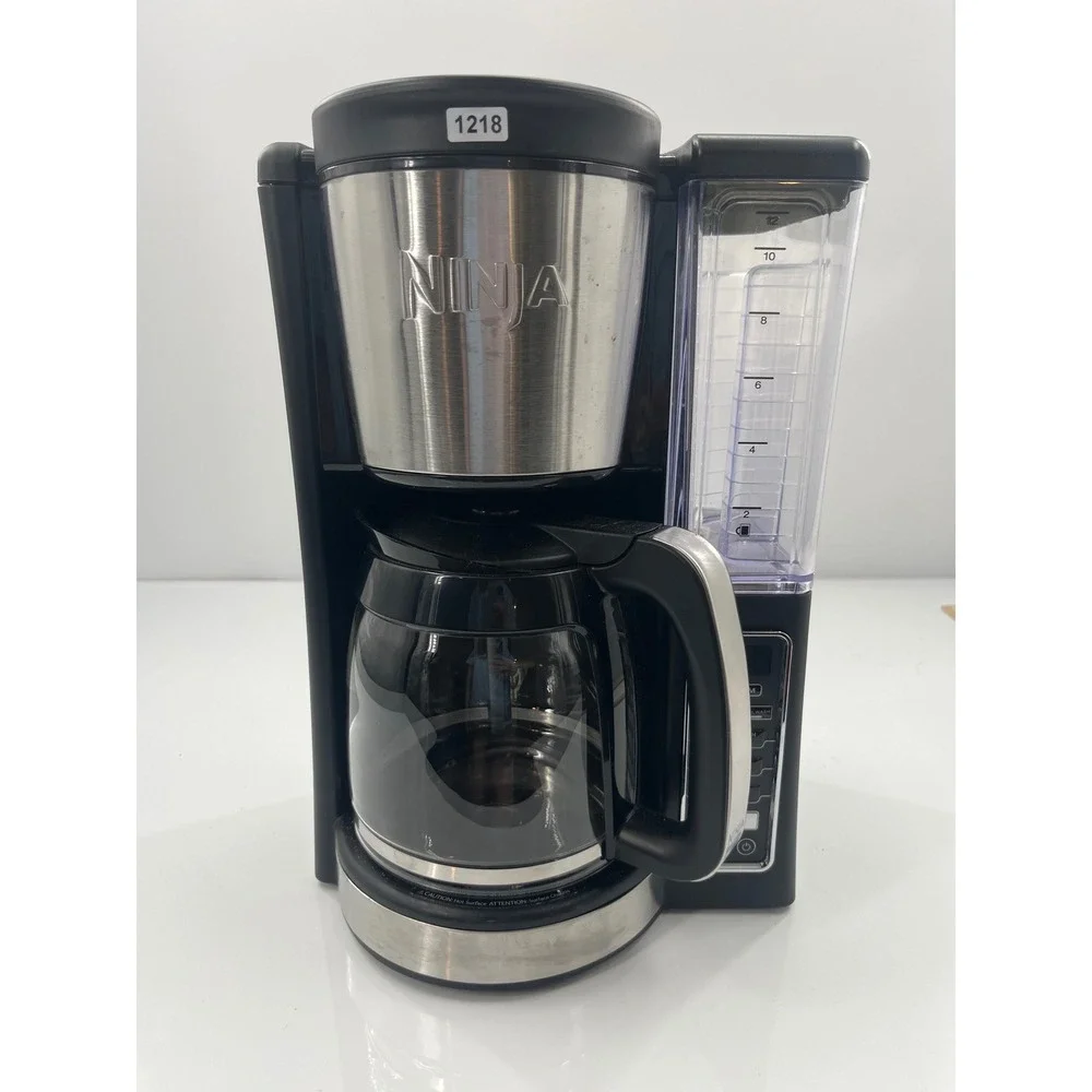 Ninja CE251 Programmable 12 Cup Coffee Maker Black Stainless Steel CE201